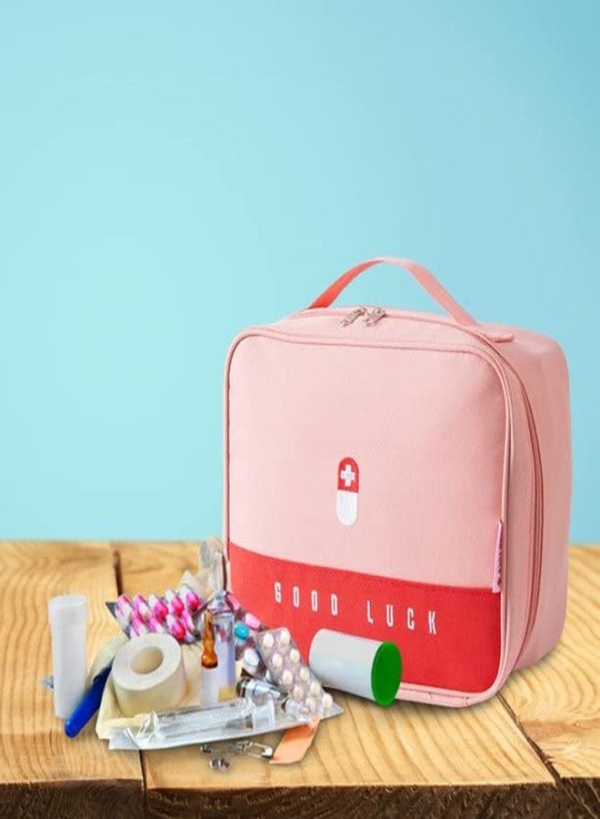Gopendra Medicine Organizer Bag Medicine Cabinet Organizer Personal Pill Organizer with Waterproof Multi-Pocket Organizer Bag Pill for Travel (1 PCS) - Image 4